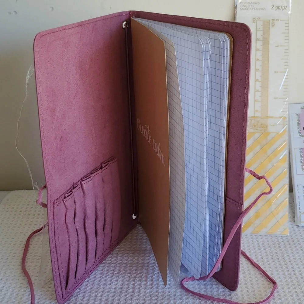PLANNER WITH BOOKMARK